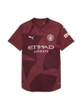PUMA Manchester City 24/25 Men Authentic Football Jersey Dark Jasper 775096-03